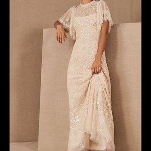 NEEDLE & THREAD HONESTY FLOWER GOWN